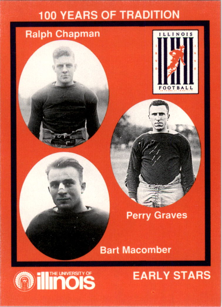1990 Illinois Fighting Illini Centennial Trading Card #1-45 - Choose Your Card - Picture 66 of 91