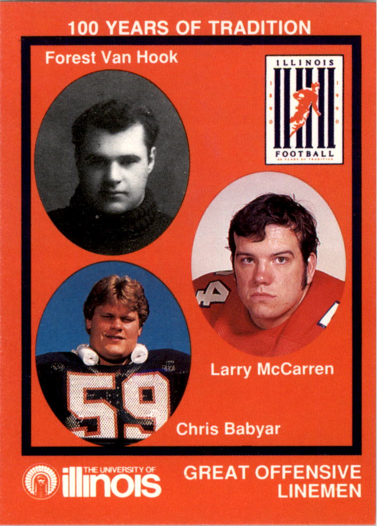 1990 Illinois Fighting Illini Centennial Trading Card #1-45 - Choose Your Card - Picture 78 of 91