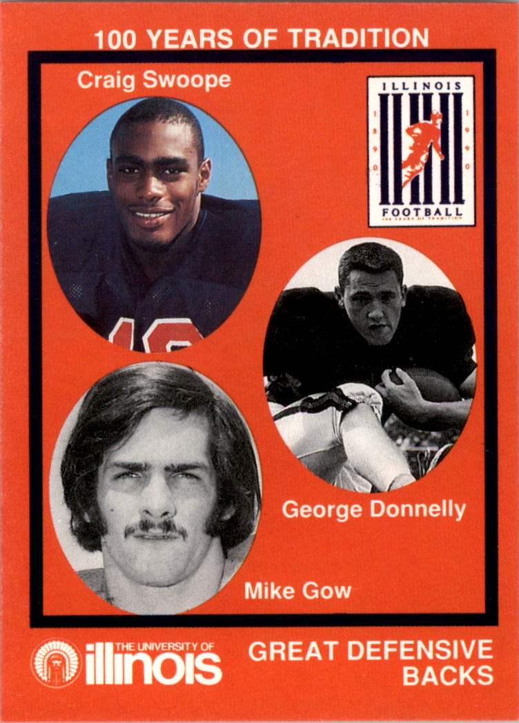 1990 Illinois Fighting Illini Centennial Trading Card #1-45 - Choose Your Card - Picture 80 of 91