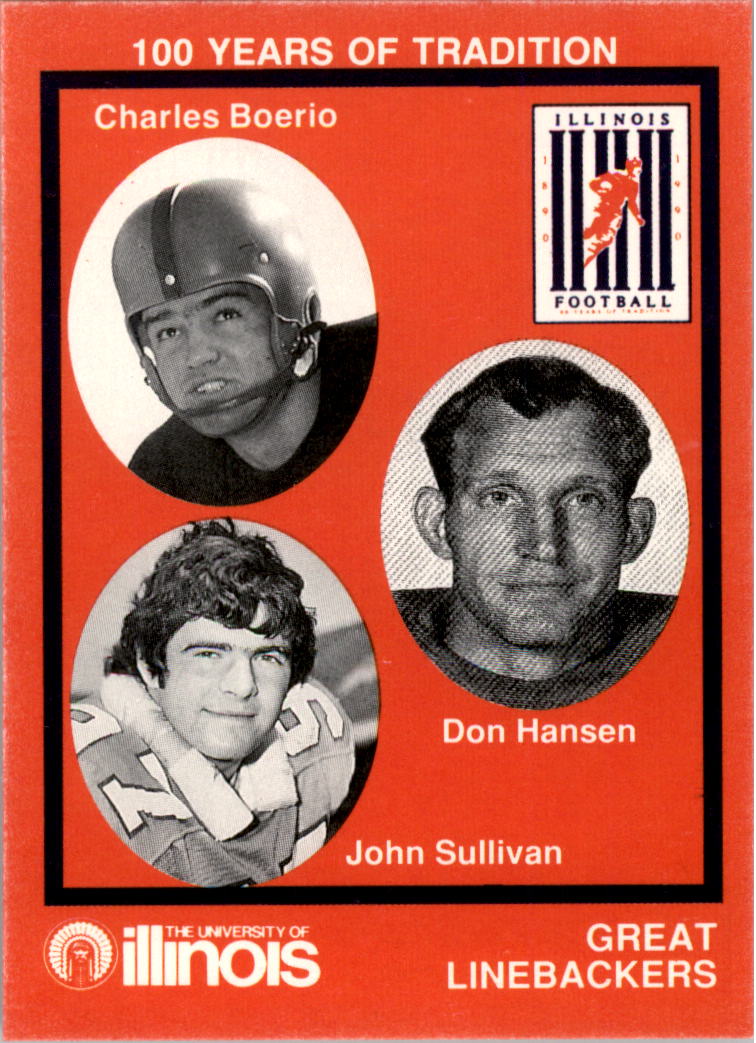 1990 Illinois Fighting Illini Centennial Trading Card #1-45 - Choose Your Card - Picture 82 of 91