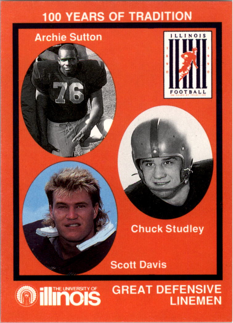 1990 Illinois Fighting Illini Centennial Trading Card #1-45 - Choose Your Card - Picture 84 of 91