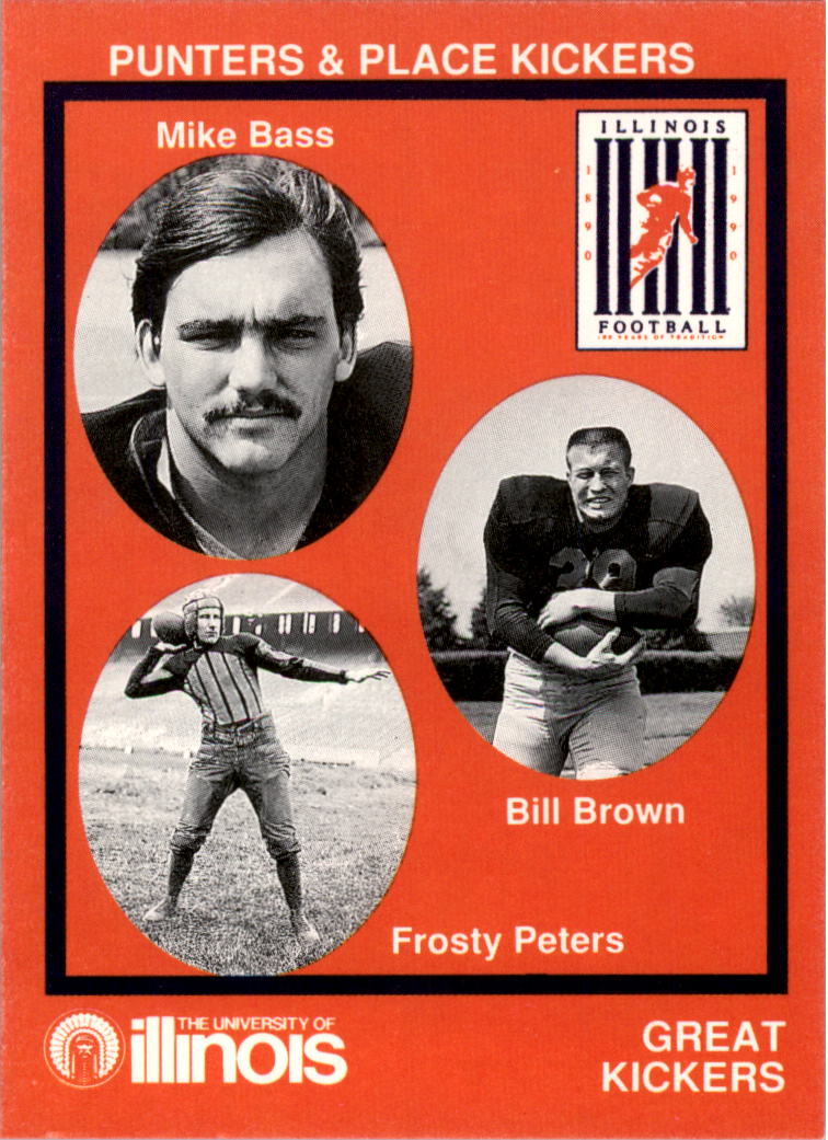 1990 Illinois Fighting Illini Centennial Trading Card #1-45 - Choose Your Card - Picture 86 of 91