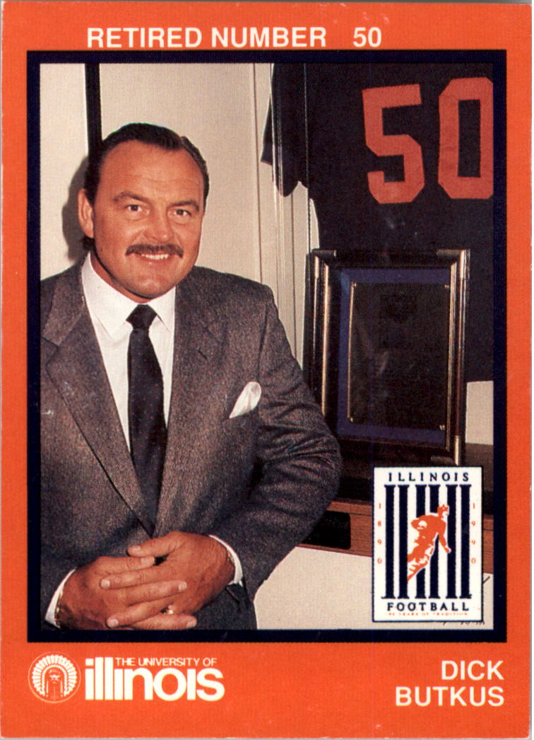 1990 Illinois Fighting Illini Centennial Trading Card #1-45 - Choose Your Card - Picture 88 of 91
