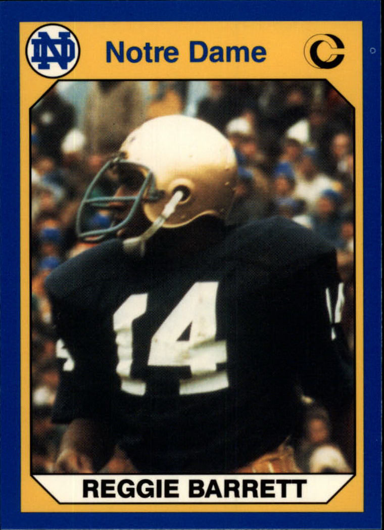 1990 Notre Dame 200 #3 Reggie Barnett