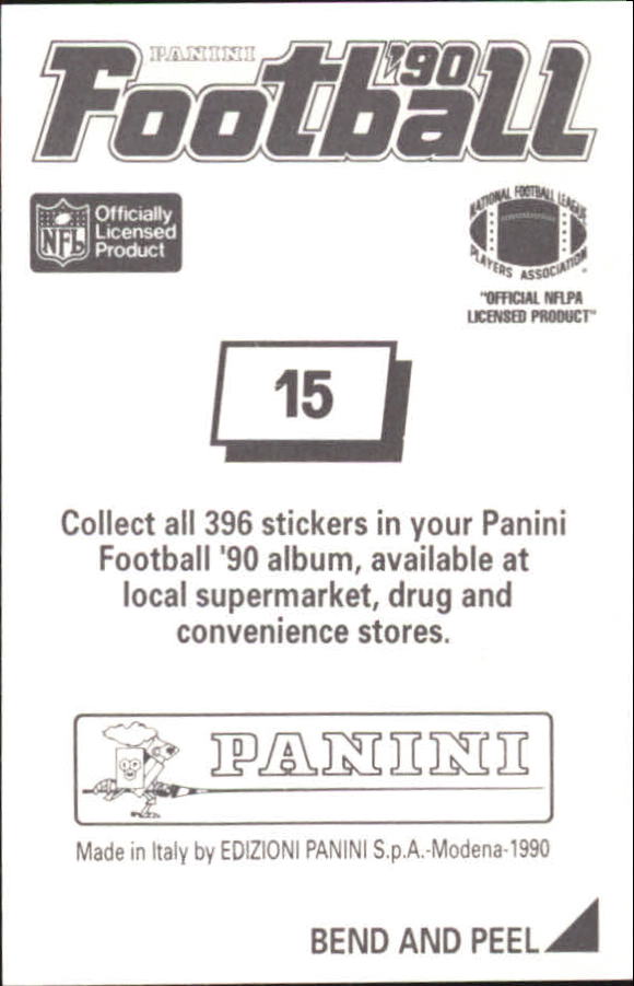 B2951- 1990 Panini Stickers Football Cards 1-200 -You Pick- 15+ FREE US SHIP - Picture 31 of 393