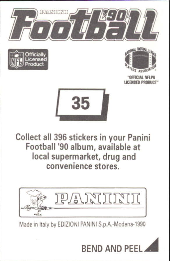 B2951- 1990 Panini Stickers Football Cards 1-200 -You Pick- 15+ FREE US SHIP - Picture 71 of 393