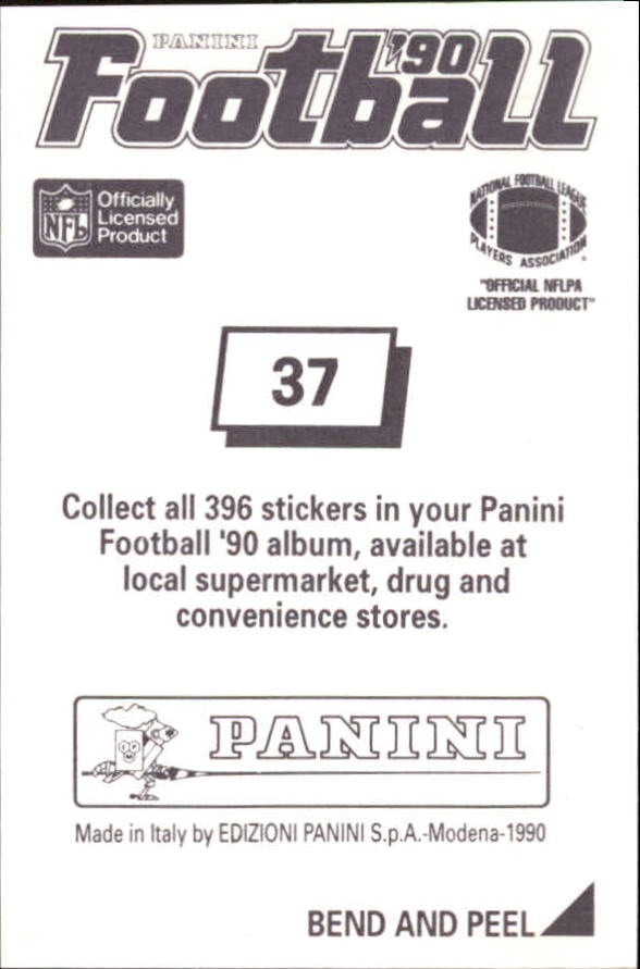 B2951- 1990 Panini Stickers Football Cards 1-200 -You Pick- 15+ FREE US SHIP - Picture 75 of 393