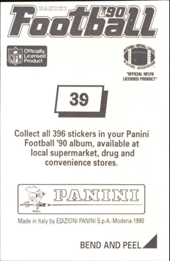 B2951- 1990 Panini Stickers Football Cards 1-200 -You Pick- 15+ FREE US SHIP - Picture 79 of 393