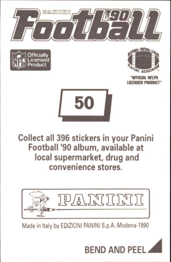 B2951- 1990 Panini Stickers Football Cards 1-200 -You Pick- 15+ FREE US SHIP - Picture 101 of 393