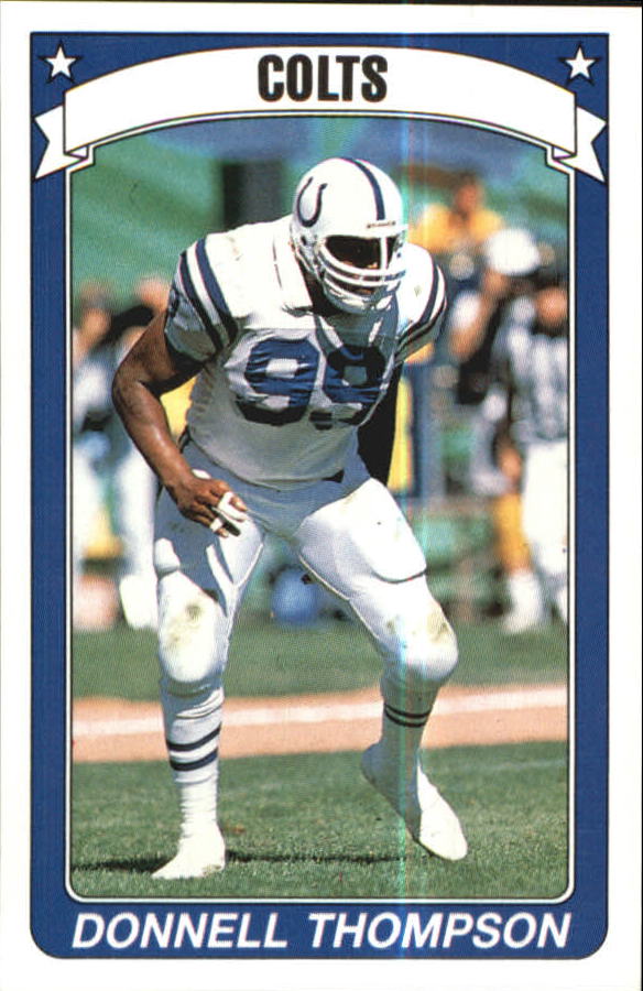 1990 Panini Stickers #73 Donnell Thompson