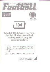 B2951- 1990 Panini Stickers Football Cards 1-200 -You Pick- 15+ FREE US SHIP - Picture 207 of 393