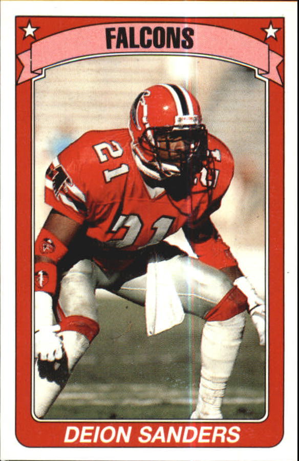 1991 Fleer #210 Deion Sanders - NM-MT