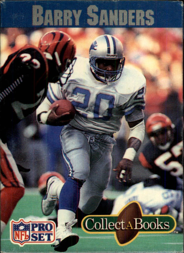 1990 Pro Set Collect-A-Books #7 Barry Sanders