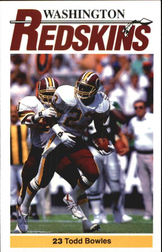 Washington Redskins 1989 Mobil Oil Police Safety Team set