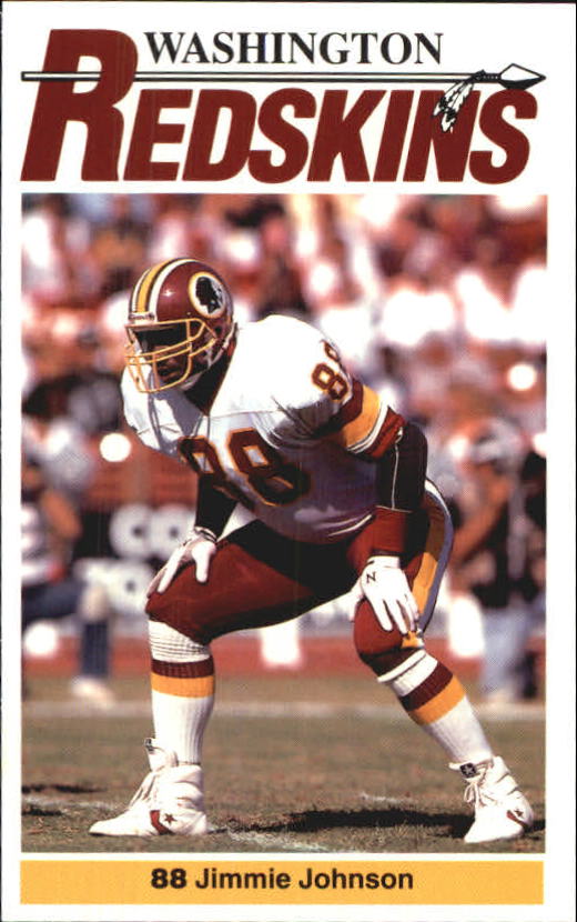 1990 Redskins Police #6 Jimmie Johnson - NM-MT