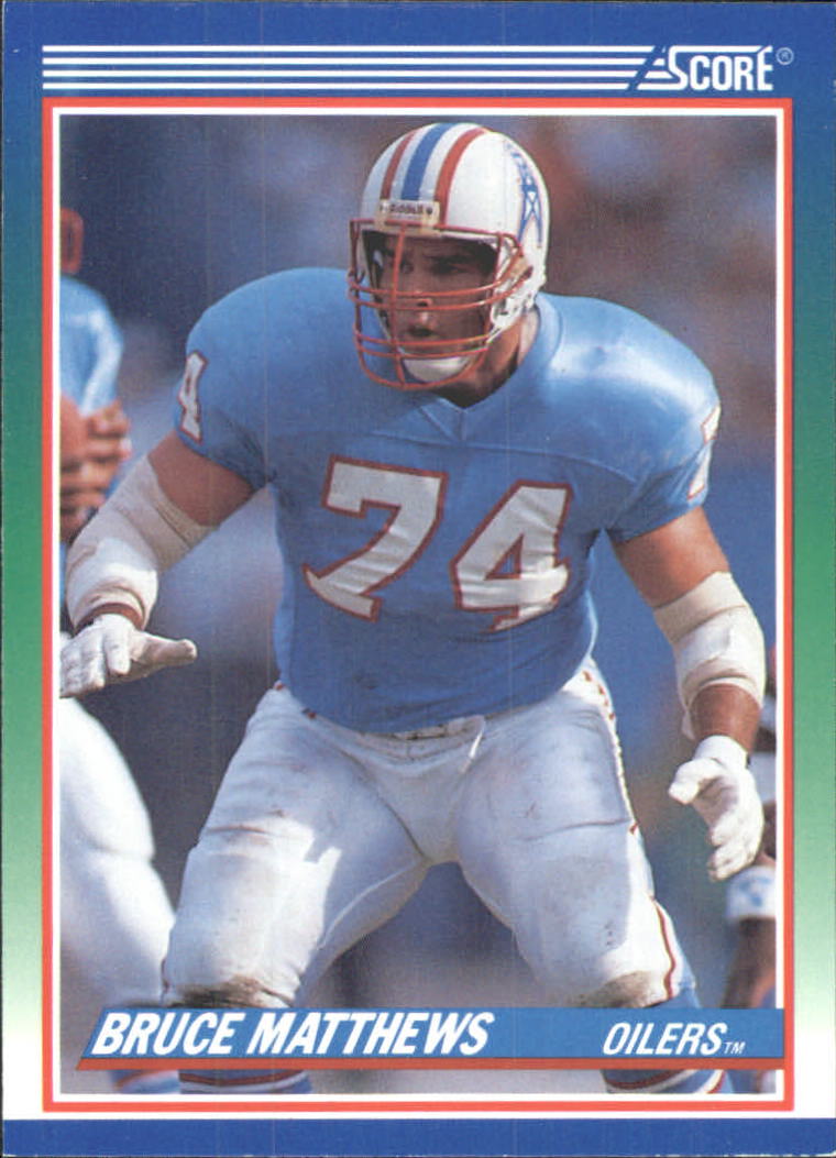 Buy Bruce Matthews Cards Online  Bruce Matthews Football Price Guide -  Beckett