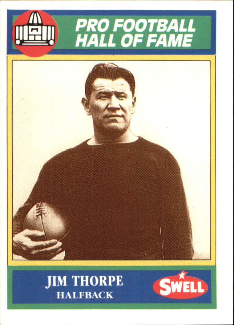 1990 Swell Greats #17 Jim Thorpe