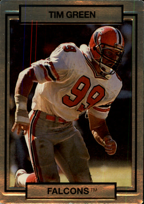 1990 Action Packed #7 Tim Green RC