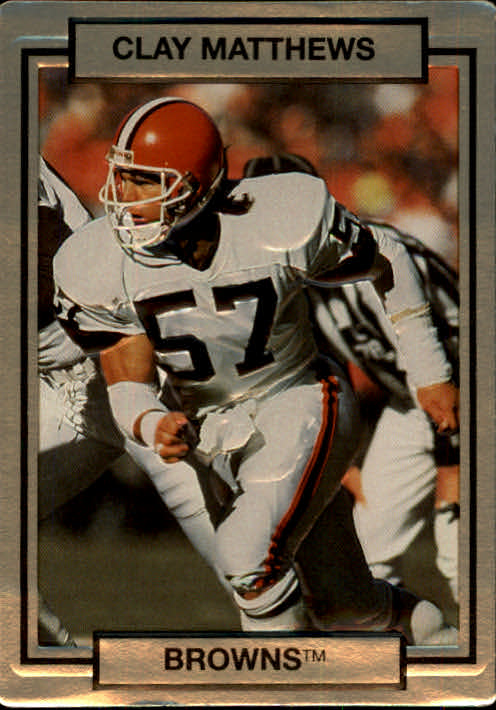 1990 Action Packed #45 Clay Matthews