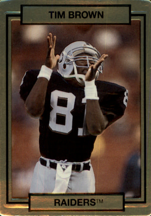 1990 Action Packed #124 Tim Brown