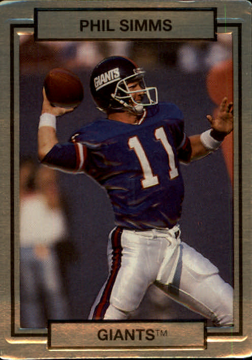 1990 Action Packed #188 Phil Simms