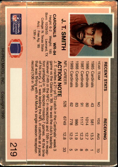 A0625- 1990 Action Packed FB #s 201-280 +Rookies -You Pick- 15+ FREE US SHIP - Picture 35 of 153