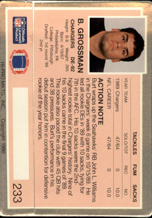 A0625- 1990 Action Packed FB #s 201-280 +Rookies -You Pick- 15+ FREE US SHIP - Picture 63 of 153