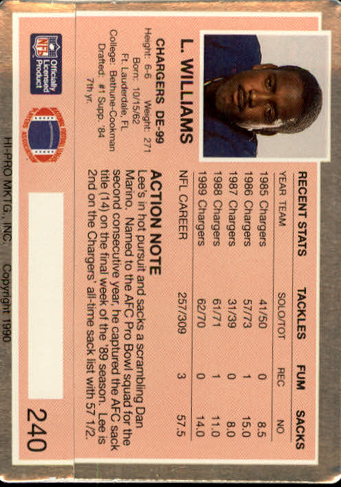 A0625- 1990 Action Packed FB #s 201-280 +Rookies -You Pick- 15+ FREE US SHIP - Picture 77 of 153