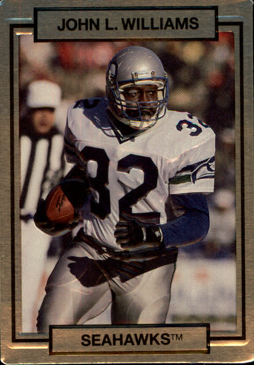 John L. Williams - Seahawks #343 Score 1990 NFL Football Trading Card