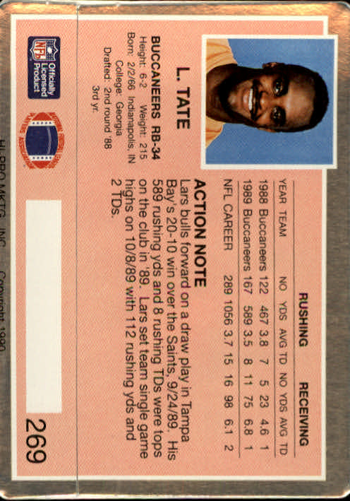 A0625- 1990 Action Packed FB #s 201-280 +Rookies -You Pick- 15+ FREE US SHIP - Picture 131 of 153