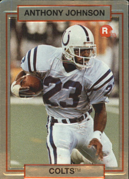 1990 Action Packed Rookie Update #11 Anthony Johnson RC