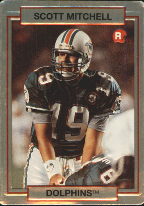 1990 Action Packed Rookie Update #12 Scott Mitchell RC