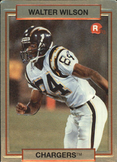 1990 Action Packed Rookie Update #24 Walter Wilson