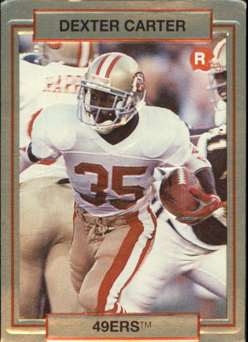 1990 Action Packed Rookie Update #25 Dexter Carter RC