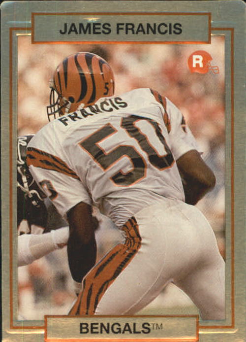 1990 Action Packed Rookie Update #31 James Francis RC
