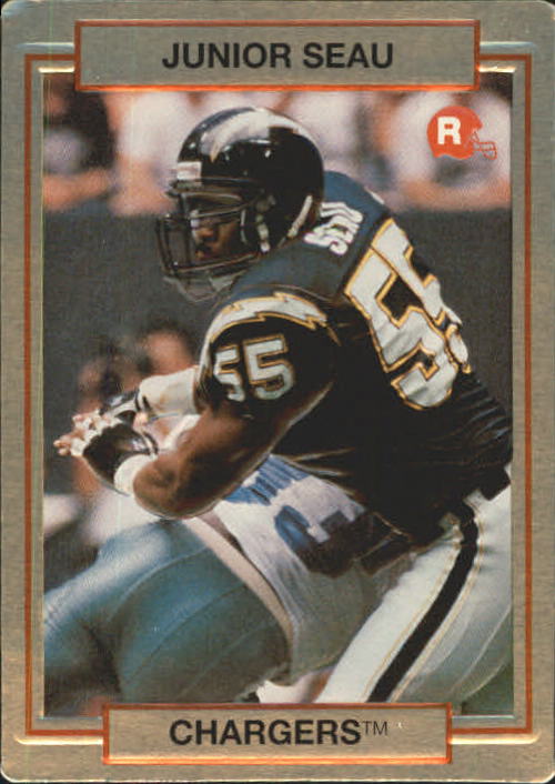 1990 Action Packed Rookie Update #38 Junior Seau RC