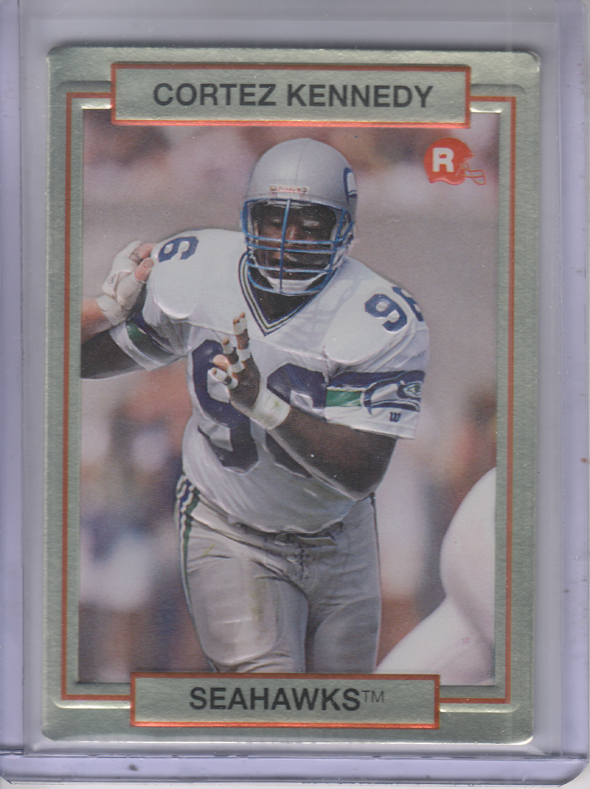 1990 Action Packed Rookie Update #39 Cortez Kennedy RC
