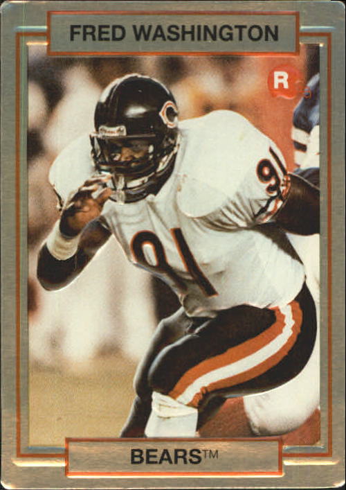 1990 Action Packed Rookie Update #42 Fred Washington RC