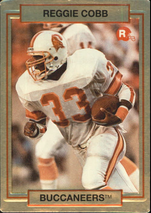 1990 Action Packed Rookie Update #43 Reggie Cobb RC