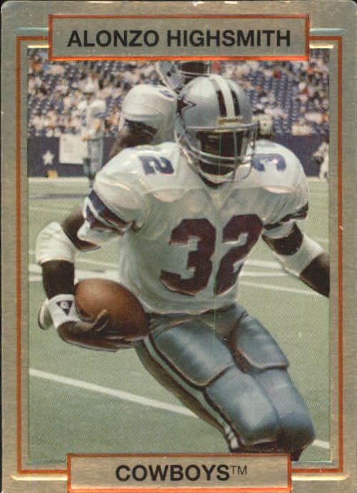 1990 Action Packed Rookie Update #67 Alonzo Highsmith