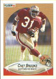 1990 Fleer #2 Chet Brooks