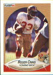 1990 Fleer #5 Roger Craig