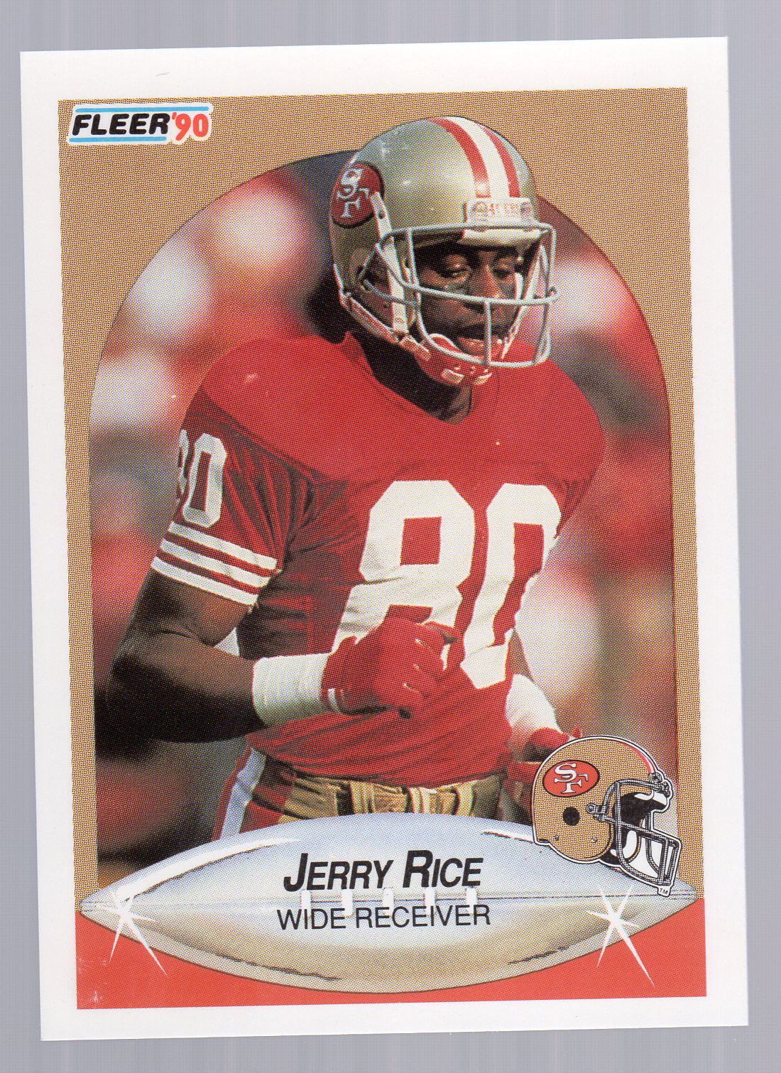 1990 Fleer #13 Jerry Rice