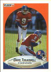 1990 Fleer #32 David Treadwell