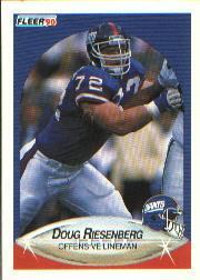 1990 Fleer #75 Doug Riesenberg RC