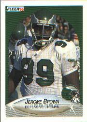 1990 Fleer #79 Jerome Brown