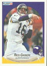 1990 Fleer #99 Rich Gannon RC