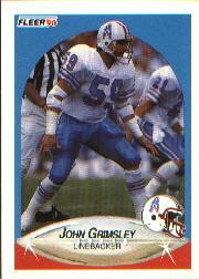 1990 Fleer #128 John Grimsley