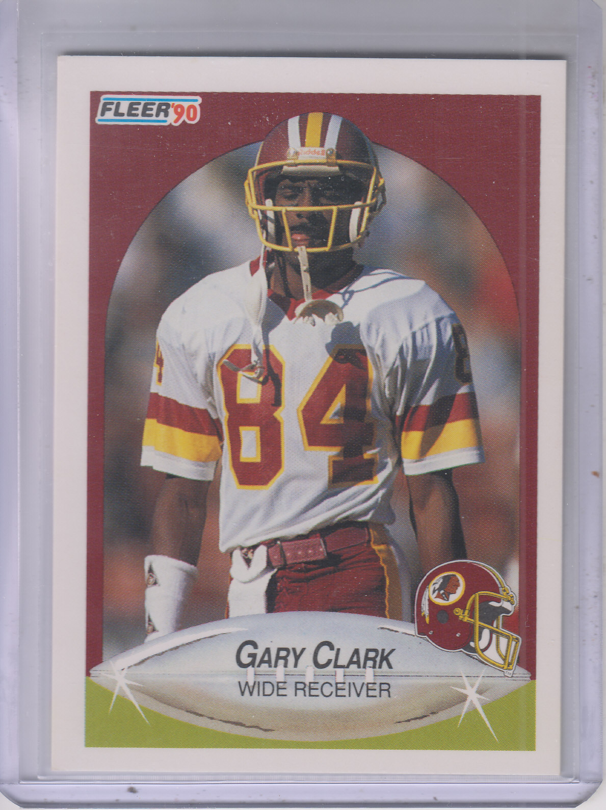 1990 Fleer #154 Gary Clark
