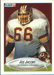 1990 Fleer #157 Joe Jacoby